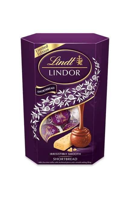 LINDT Lindor Shortbread – Produktabbildung
